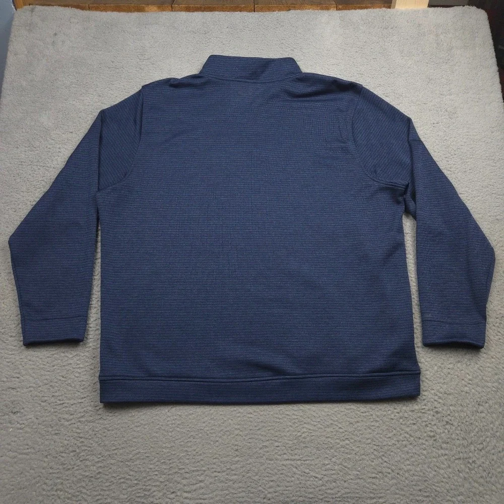 Under Armour Golf‎ Storm SweaterFleece 1/4 Zip Pullover Mens 4XL Navy Blue